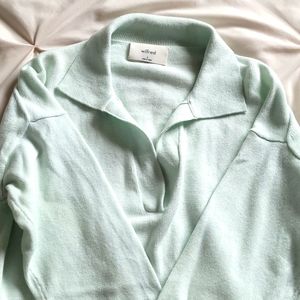 Wilfred (Aritzia) Clara wool-cotton blend sweater